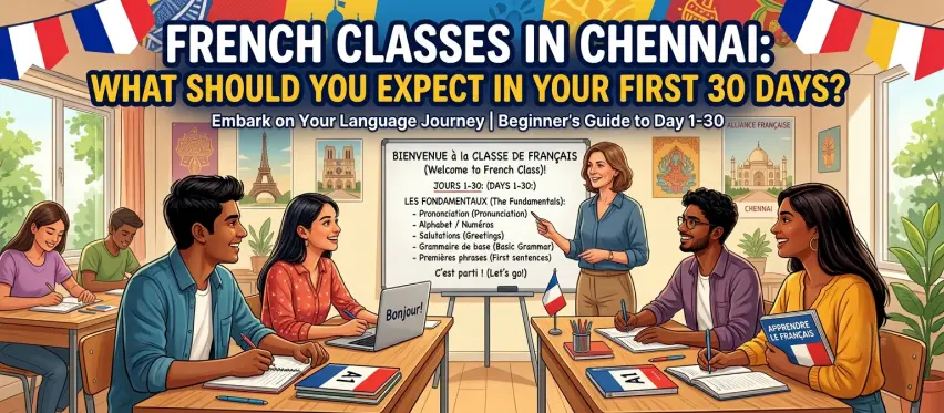 French Classes in Chennai: What Should You Expect in Your First 30 Days?
